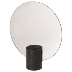 Blomus Pesa Marble Table Mirror, Black