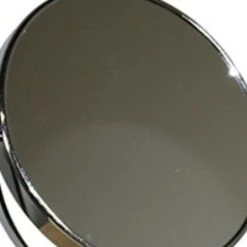 HomeRoots Vintage Pedestal Chrome 3X Magnification Vanity Mirror -Laural Home Shop 74516720026c2f3a 0885 w800 h800 b0 p0