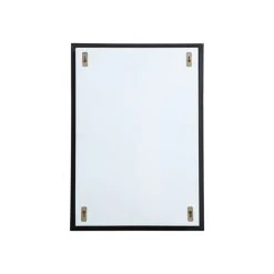 Elegant Furniture & Lighting Elegant Decor Wyn 20x28" Metal And MDF Mirror Medicine Cabinet In Black -Laural Home Shop 7511677403c63b77 3151 w800 h800 b1 p0