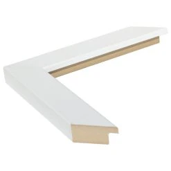 FrameMyMirror Ellis Framed Wall Mirror, White, 36"x48" -Laural Home Shop 7591d87603ebb3e2 1726 w800 h800 b1 p0