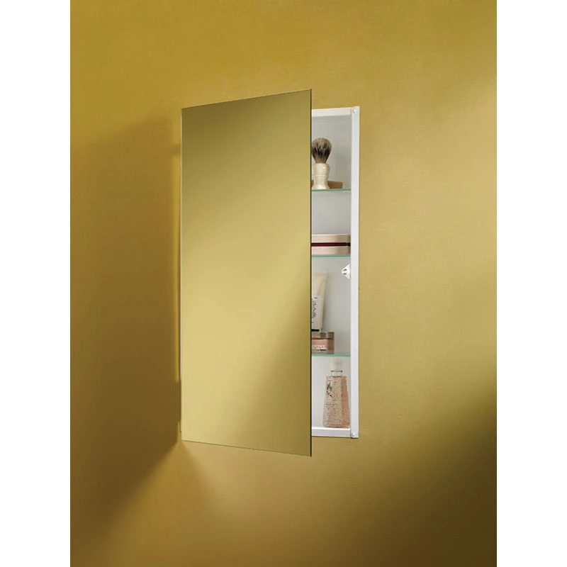 Rangaire Ultra 15" X 26" Recess Mount Glass Shelves Medicine Cabinet 5 Rangaire Ultra 15" X 26" Recess Mount Glass Shelves Medicine Cabinet - Image 3