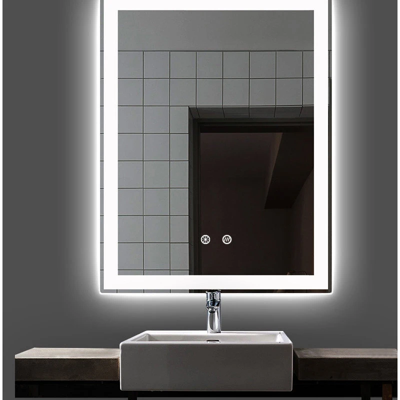Ketcham Medicine Cabinets/Fred Silver & Company Radiant Dimmable LED Mirror With Defogger, 24"x36"x1.75" 4 Ketcham Medicine Cabinets/Fred Silver & Company Radiant Dimmable LED Mirror With Defogger, 24"x36"x1.75" - Image 2
