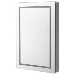 AQUADOM Royale Basic Bathroom Led Lighted Medicine Cabinet Right Hinge 24"x 30" 11 AQUADOM Royale Basic Bathroom Led Lighted Medicine Cabinet Right Hinge 24"x 30" -Laural Home Shop 775108810fb02ed8 7204 w800 h800 b1 p0
