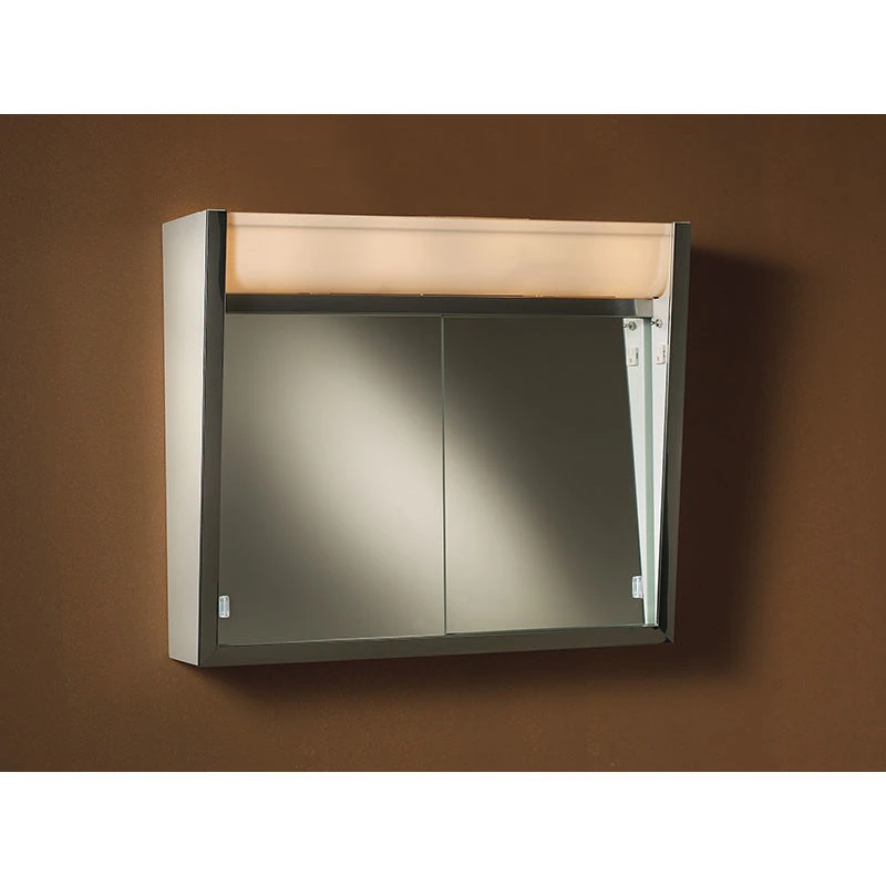 Rangaire Ensign 24"x23 1/2" Surface Mount Lighted Medicine Cabinet 4 Rangaire Ensign 24"x23 1/2" Surface Mount Lighted Medicine Cabinet - Image 2