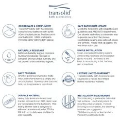 Transolid Studio Shower Seat, Black -Laural Home Shop 7811f3ae0dfccafc 0010 w800 h800 b1 p0