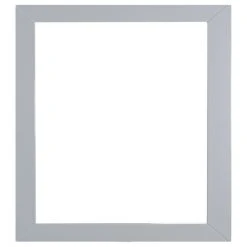 Eviva LLC Eviva Aberdeen 30" Framed Bathroom Mirror, Gray
