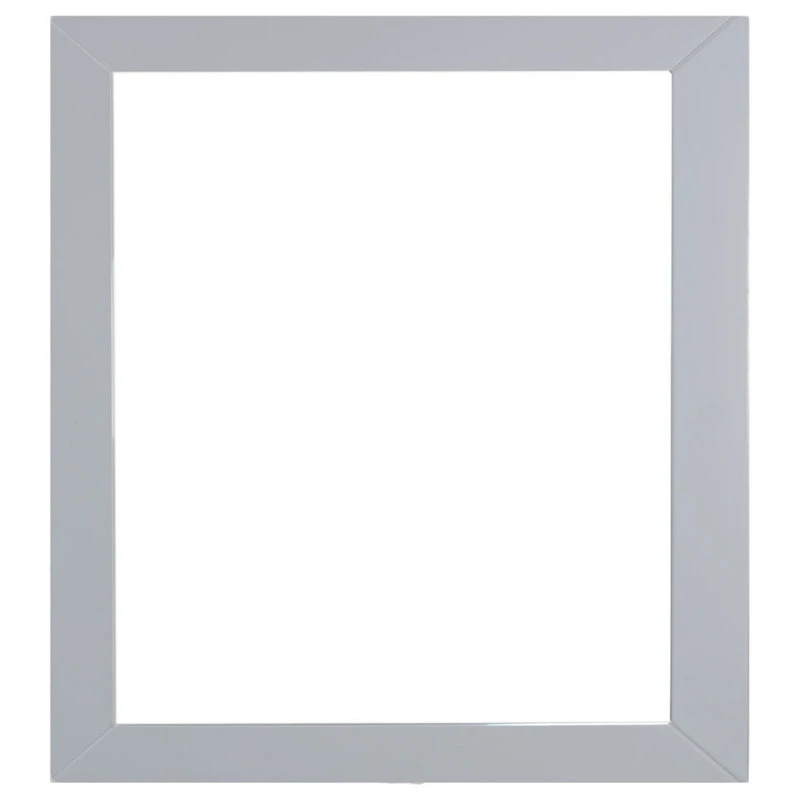 Eviva LLC Eviva Aberdeen 30" Framed Bathroom Mirror, Gray 3 Eviva LLC Eviva Aberdeen 30" Framed Bathroom Mirror, Gray