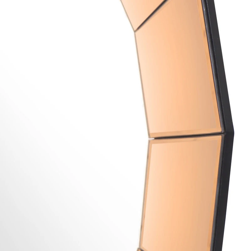 Mirrorize Canada 31.5 " Round Wall Mirror, Gold Sunburst Modern Bathroom Bedroom Decor 4 Mirrorize Canada 31.5 " Round Wall Mirror, Gold Sunburst Modern Bathroom Bedroom Decor - Image 2