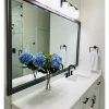 FrameMyMirror Morgan Framed Wall Mirror, Black, 36"x48" -Laural Home Shop 78d1f90003ebb700 2489 w800 h800 b0 p0