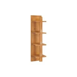 Vida XL International B.V. VidaXL Solid Teak Wood Wall Mirror With Shelves Wooden Mirror Bedroom Bathroom -Laural Home Shop 78d1ffc40364d4cc 8851 w800 h800 b1 p0