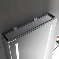 Blossom Kitchen & Bath Supply LED Mirror Medicine Cabinet With Defogger, Dimmer And Outlets, 24" Left 23 Blossom Kitchen & Bath Supply LED Mirror Medicine Cabinet With Defogger, Dimmer And Outlets, 24" Left -Laural Home Shop 79212e93010e8e74 5225 w800 h800 b0 p0