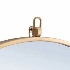 Elegant Furniture & Lighting Contemporary Brass Vanity Mirror -Laural Home Shop 7981f3760283254d 7594 w800 h800 b0 p0