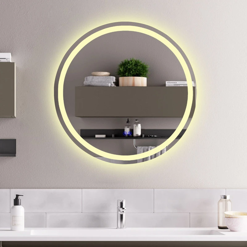 CHLOE Lighting, Inc. CHLOE Lighting LUMINOSITY Round TouchScreen LED Mirror 16 CHLOE Lighting, Inc. CHLOE Lighting LUMINOSITY Round TouchScreen LED Mirror - Image 14