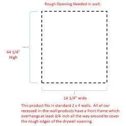 Timber Tree Cabinets Delta Recessed Unfinished Medicine Cabinet 47h X 15.5w X 3.5d -Laural Home Shop 7a6181f102dae3a1 5182 w800 h800 b1 p0