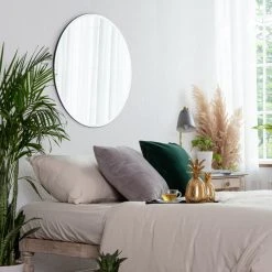 Madeleine Home Inc. Harrison Frameless Bevelled Mirror, 30" 30 Madeleine Home Inc. Harrison Frameless Bevelled Mirror, 30" -Laural Home Shop 7a910df00f857771 9807 w800 h800 b0 p0