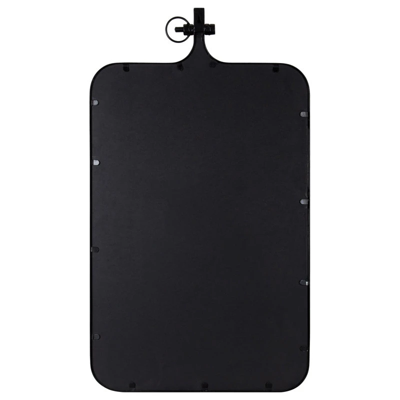 Uniek Yitro Framed Wall Mirror, Black 20x35 7 Uniek Yitro Framed Wall Mirror, Black 20x35 - Image 5