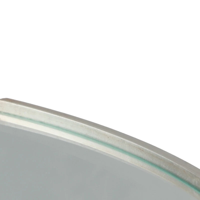 OVALCREST By The Oval And Round Mirror Store Medina Framed Oval Mirror, Silver Leaf Brown, 13"x17" 6 OVALCREST By The Oval And Round Mirror Store Medina Framed Oval Mirror, Silver Leaf Brown, 13"x17" - Image 4