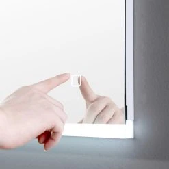 Ove Decors Caro LED 60 X 28 In. Mirror In White And Aluminum Finish 19 Ove Decors Caro LED 60 X 28 In. Mirror In White And Aluminum Finish -Laural Home Shop 7b810abc01e864e0 3524 w800 h800 b0 p0