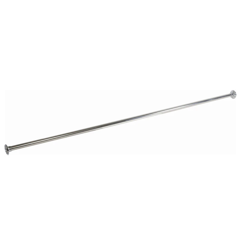 Design House 564740 60" Wall Mounted Shower Curtain Rod - Pack Of - Polished 4 Design House 564740 60" Wall Mounted Shower Curtain Rod - Pack Of - Polished - Image 2