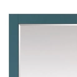 Altair Sutton Rectangular Bathroom Wood Framed Wall Mirror, Royal Green, 24" -Laural Home Shop 7c6120680244a35c 5450 w800 h800 b0 p0