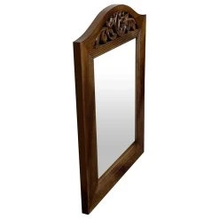 DecorShore ™ Handcrafted Solid Framed Wooden Mirror Carved And Real Wood Mirror, Arch Shape 15 DecorShore ™ Handcrafted Solid Framed Wooden Mirror Carved And Real Wood Mirror, Arch Shape -Laural Home Shop 7c61947e01a62463 5228 w800 h800 b1 p0