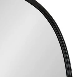 Uniek Caskill Framed Arch Wall Mirror, Black 24x36 -Laural Home Shop 7c61b9df005102de 7777 w800 h800 b0 p0