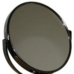 HomeRoots Vintage Pedestal Black 7X Magnification Vanity Mirror -Laural Home Shop 7cb1bde4026c2f0e 0873 w800 h800 b1 p0