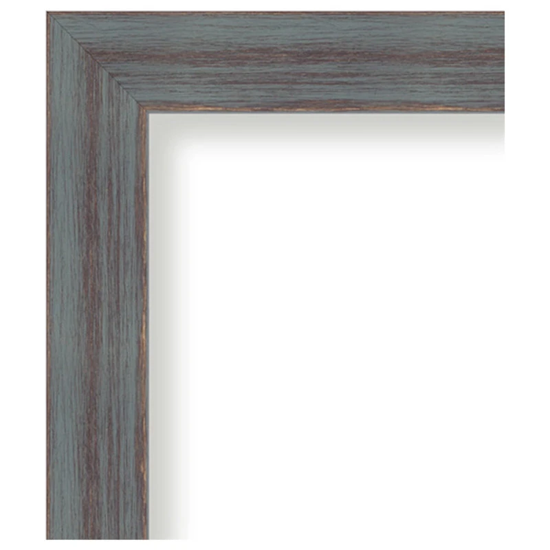 Amanti Art Dixie Grey Rustic Beveled Wood Bathroom Wall Mirror - 20.25 X 26.25 In. 6 Amanti Art Dixie Grey Rustic Beveled Wood Bathroom Wall Mirror - 20.25 X 26.25 In. - Image 4