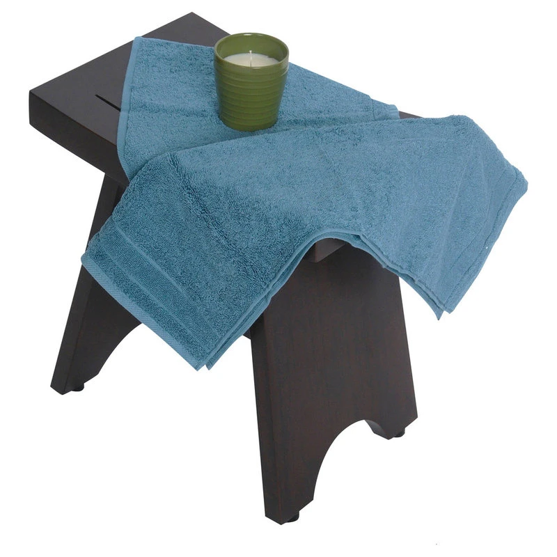 DecoTeak 18" Serenity Teak Eastern Style Shower Bench, Without Shelf 6 DecoTeak 18" Serenity Teak Eastern Style Shower Bench, Without Shelf - Image 4