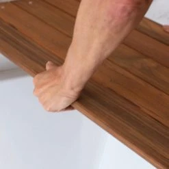 Seachrome Corporation Bridgeport Removable Tub Seat With Natural Teak Wood 3" Slats 18 Seachrome Corporation Bridgeport Removable Tub Seat With Natural Teak Wood 3" Slats -Laural Home Shop 7d61a972037bf28b 2973 w800 h800 b0 p0