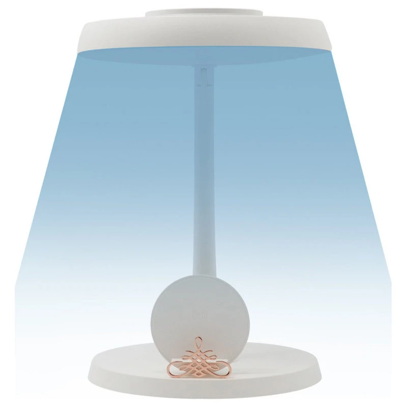 Impressions Vanity Company Serenity Tri-Tone LED Lamp Mirror With Wireless Phone Charger, White 8 Impressions Vanity Company Serenity Tri-Tone LED Lamp Mirror With Wireless Phone Charger, White - Image 6