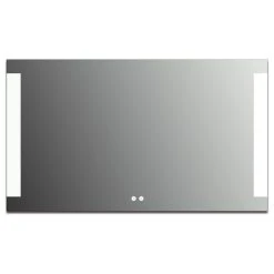 Vanity Art LLC Frameless Rectangle LED Lighted Bath Vanity Mirror, 48" X 28"