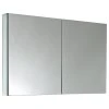 Fresca 40" Wide Bathroom Medicine Cabinet With Mirrors