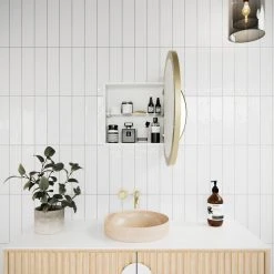 Glass Warehouse Medicine Cabinets, Satin Brass 12 Glass Warehouse Medicine Cabinets, Satin Brass -Laural Home Shop 7ef19b8d03979826 6057 w800 h800 b0 p0