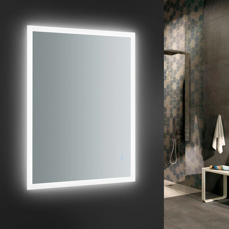 Fresca Angelo Bathroom Mirror With Halo Style LED Lighting And Defogger, 48"x36" 9 Fresca Angelo Bathroom Mirror With Halo Style LED Lighting And Defogger, 48"x36" - Image 7