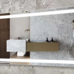 Prominence Home Luxury LED Bathroom/Wall Mirror, 55"x30" -Laural Home Shop 7f6174b603474a41 2110 w800 h800 b0 p0