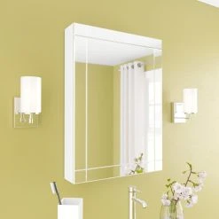 Logan Surface Mount Single Door Medicine Cabinet -Laural Home Shop 7f9137b30b139223 4596 w800 h800 b0 p0