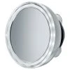 DWBA Bath Collection 5" Round Suction Cup 5x Cosmetic Magnifying LED Light Mirror, Chrome -Laural Home Shop 7fa1ebd307b3a0c4 1178 w800 h800 b1 p0