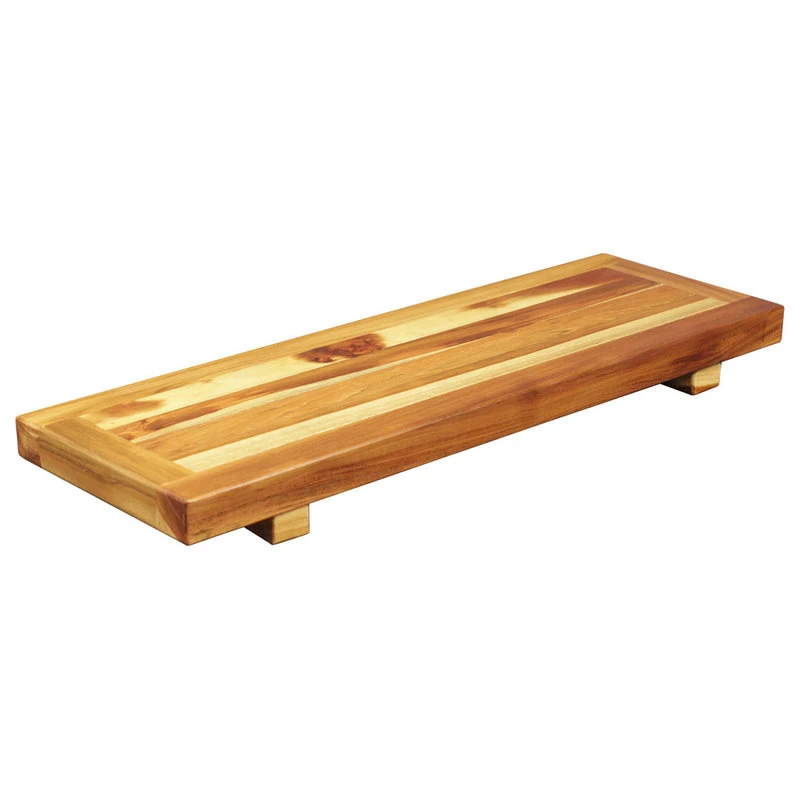 DecoTeak EcoDecors Solid Teak Eleganto Bathtub Seat And Tray 4 DecoTeak EcoDecors Solid Teak Eleganto Bathtub Seat And Tray - Image 2