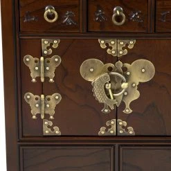 Oriental Furniture Korean Style 18 Drawer Herbal Medicine Chest -Laural Home Shop 80118ecb0c9e88f1 6251 w800 h800 b0 p0