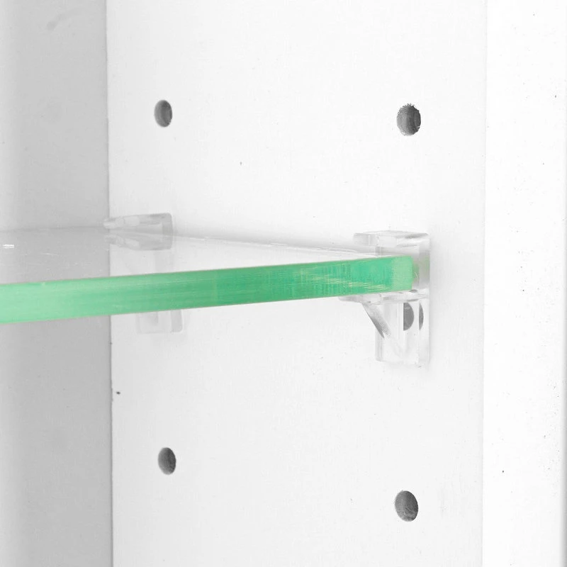 Timber Tree Cabinets Gables Slab Panel Frameless Recessed Bathroom Medicine Cabinet 14x28, Primed Gra 6 Timber Tree Cabinets Gables Slab Panel Frameless Recessed Bathroom Medicine Cabinet 14x28, Primed Gra - Image 5