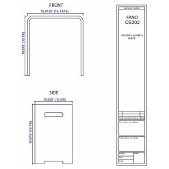 Dyconn Faucet CS302 Solid Surface Vanity Seat -Laural Home Shop 806150c40bb3b04d 5614 w800 h800 b1 p0