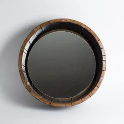 Alpine Wine Design Inverted Bourbon Barrel Mirror 10 Alpine Wine Design Inverted Bourbon Barrel Mirror -Laural Home Shop 80a14ae70b0dc7ac 0429 w800 h800 b0 p0
