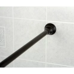 Kingston Brass 72" Tension Shower Rod W/Decorative Flange, Oil Rubbed Bronze 9 Kingston Brass 72" Tension Shower Rod W/Decorative Flange, Oil Rubbed Bronze -Laural Home Shop 80c1752a0bd8d2cf 4795 w800 h800 b0 p0