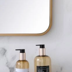 Elegant Furniture & Lighting Elegant Decor MR802236BR Soft Corner Metal Rectangular Mirror, 22"x36" 14 Elegant Furniture & Lighting Elegant Decor MR802236BR Soft Corner Metal Rectangular Mirror, 22"x36" -Laural Home Shop 80d1160b01a569ee 9797 w800 h800 b0 p0