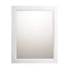 Bellaterra Home 24", Mirror Cabinet, White