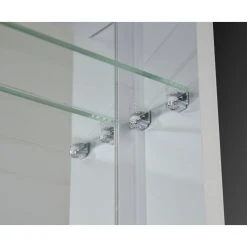 Innoci-usa Recessed LED Medicine Cabinet 20"W X 26"H, Left Hinge -Laural Home Shop 8111053f09935396 6313 w800 h800 b0 p0