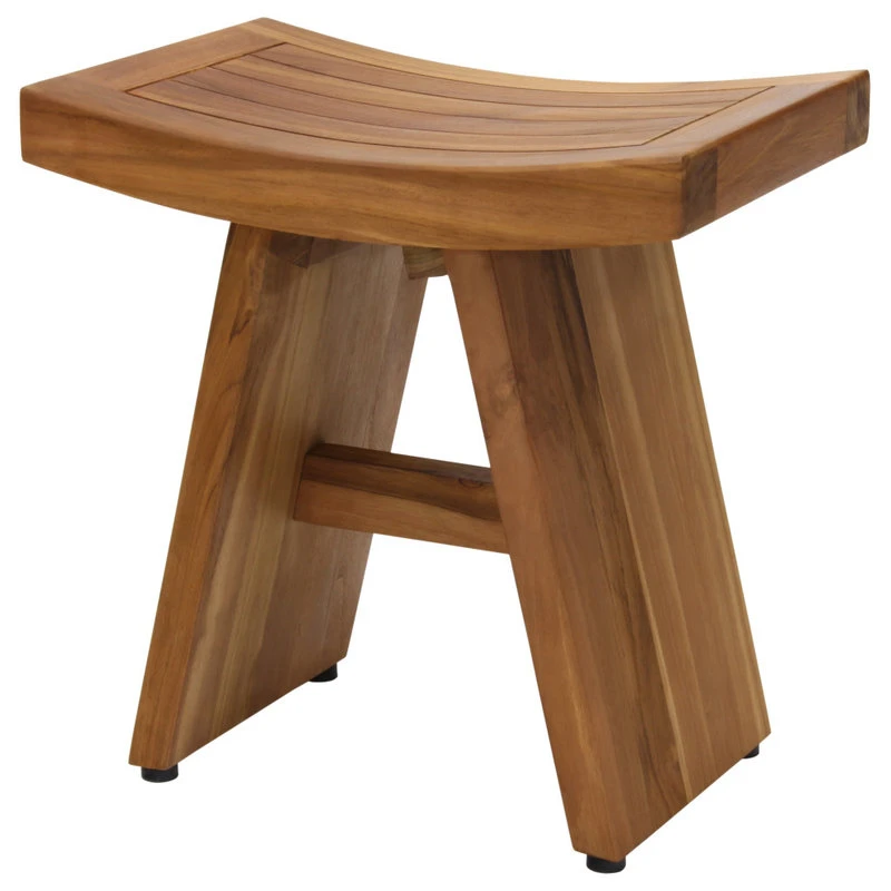 AquaTeak The Original 18" Asia® Teak Shower Bench 8 AquaTeak The Original 18" Asia® Teak Shower Bench - Image 6