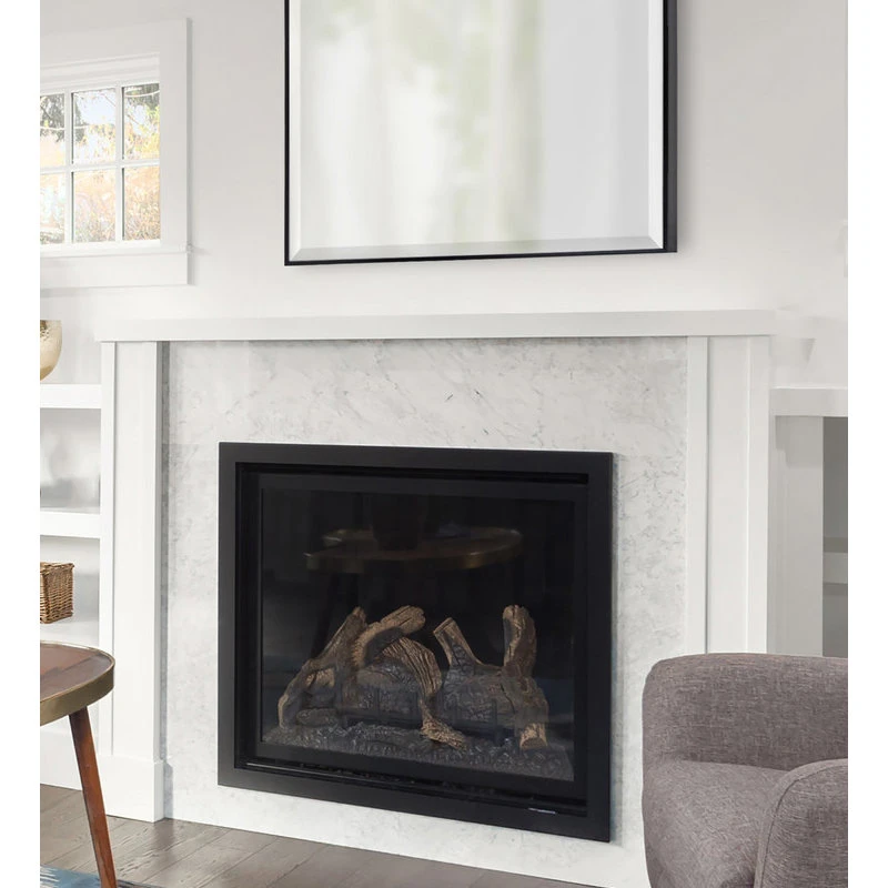 Uniek Rhodes Framed Wall Mirror, Black, 24.75x36.75 6 Uniek Rhodes Framed Wall Mirror, Black, 24.75x36.75 - Image 4