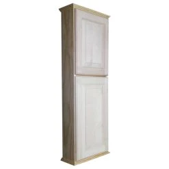 Timber Tree Cabinets Angela On The Wall Unfinished Cabinet 43.5h X 15.5w X 3.25d